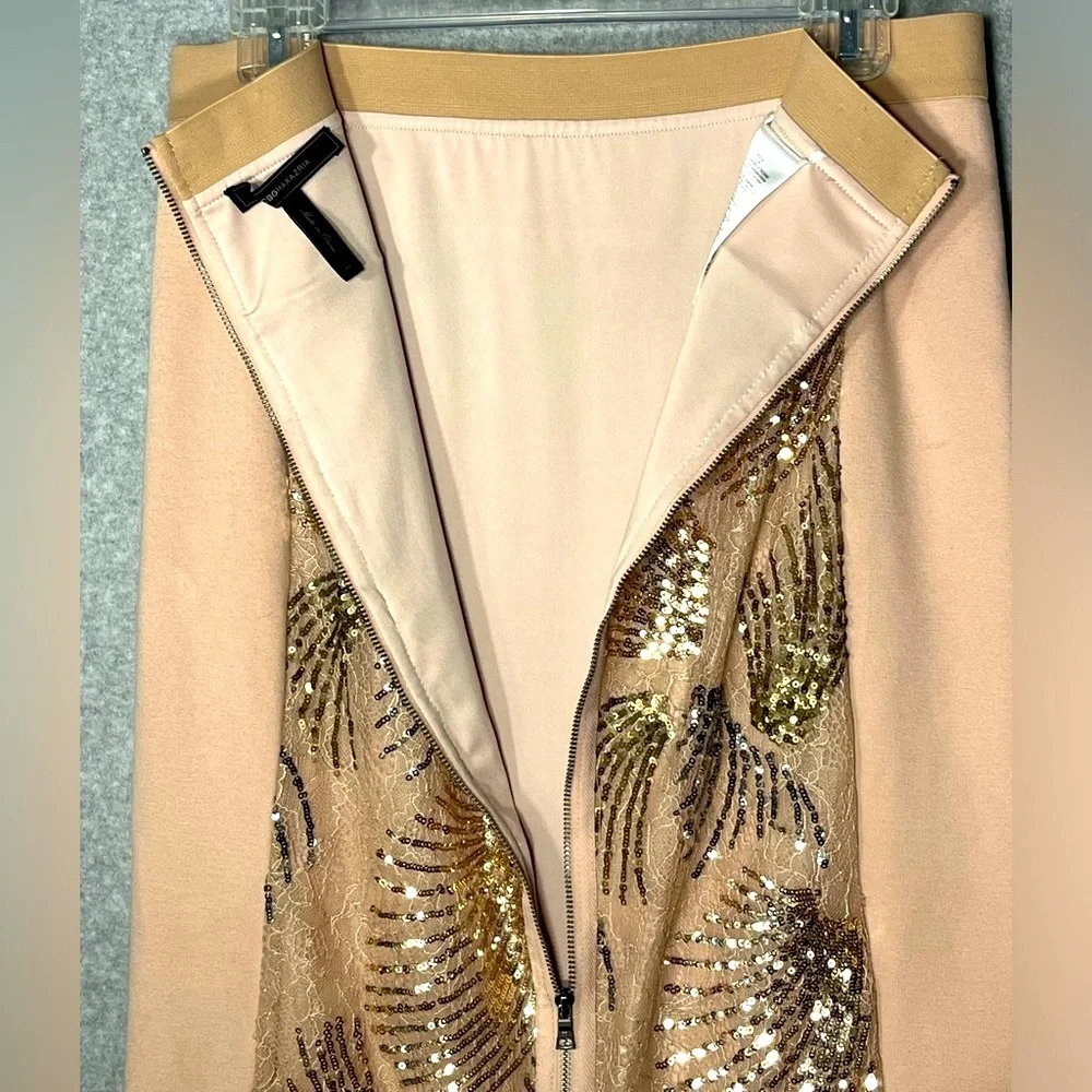 BCBGMaxAzria lace sequined